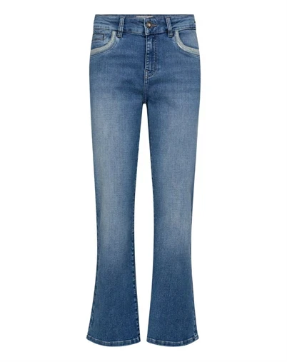 Mos Mosh - MMCecilia Perla Jeans - Mid Blue